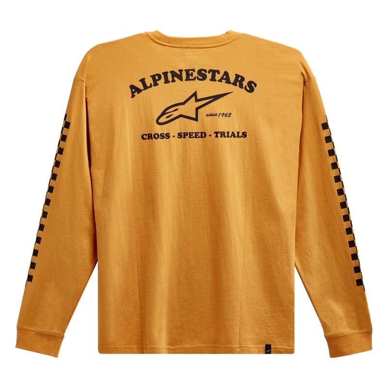 Alpinestars Sunday Tee galben și negru