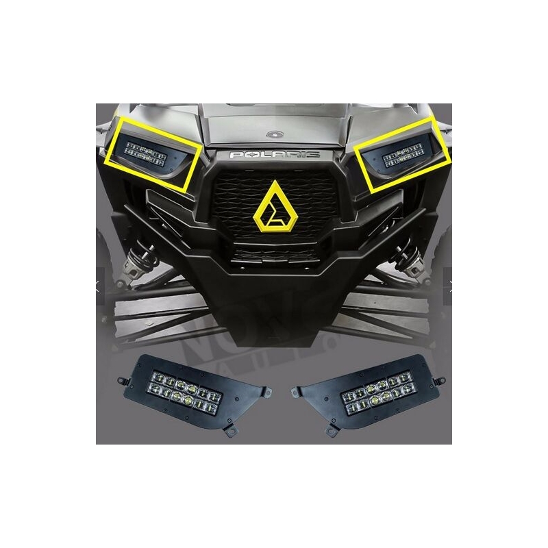 Faruri cu LED Faruri cu LED SHARK LED pentru POLARIS ATV, UTV cu lumină din spate, 2KS