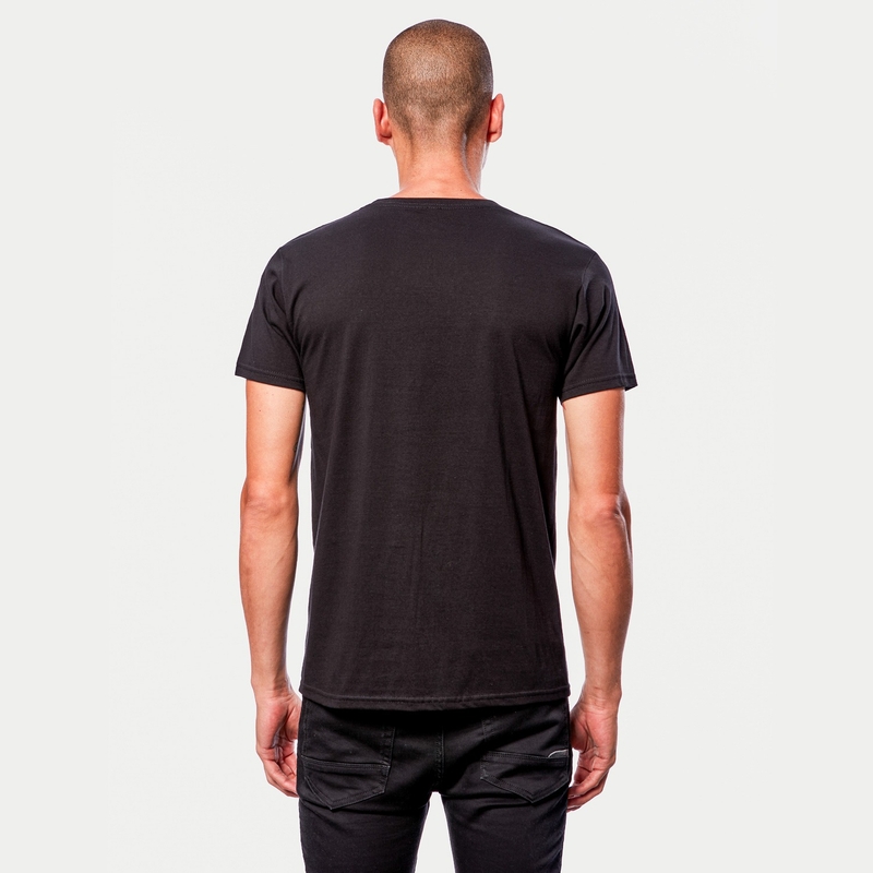 Tricou Alpinestars Real Spiral alb-negru