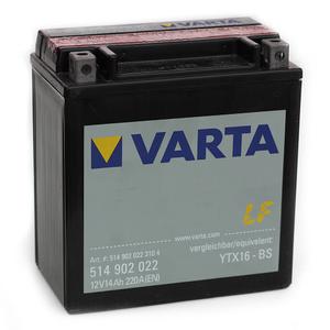 Baterie VARTA YTX16-4/YTX16-BS 12V/14Ah fără întreținere VARTA YTX16-4/YTX16-BS