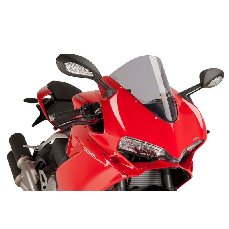 Parbriz PUIG RACING smoke pentru DUCATI 1299 Panigale / S / R 2015-2017