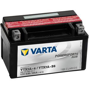 Baterie VARTA YTX7A-4/YTX7A-BS 12V/6Ah fără întreținere VARTA YTX7A-4/YTX7A-BS