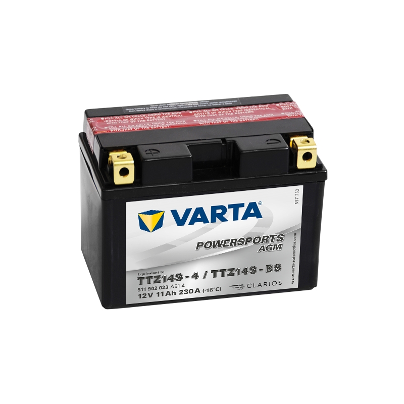 VARTA TTZ14S-4/TTZ14S-BS 12V/11Ah baterie fără întreținere VARTA TTZ14S-4/TTZ14S-BS