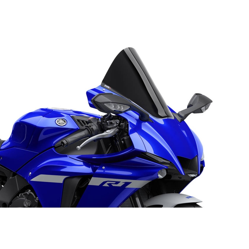 Parbriz PUIG R-RACER Negru pentru YAMAHA YZF-R1 2020-2024