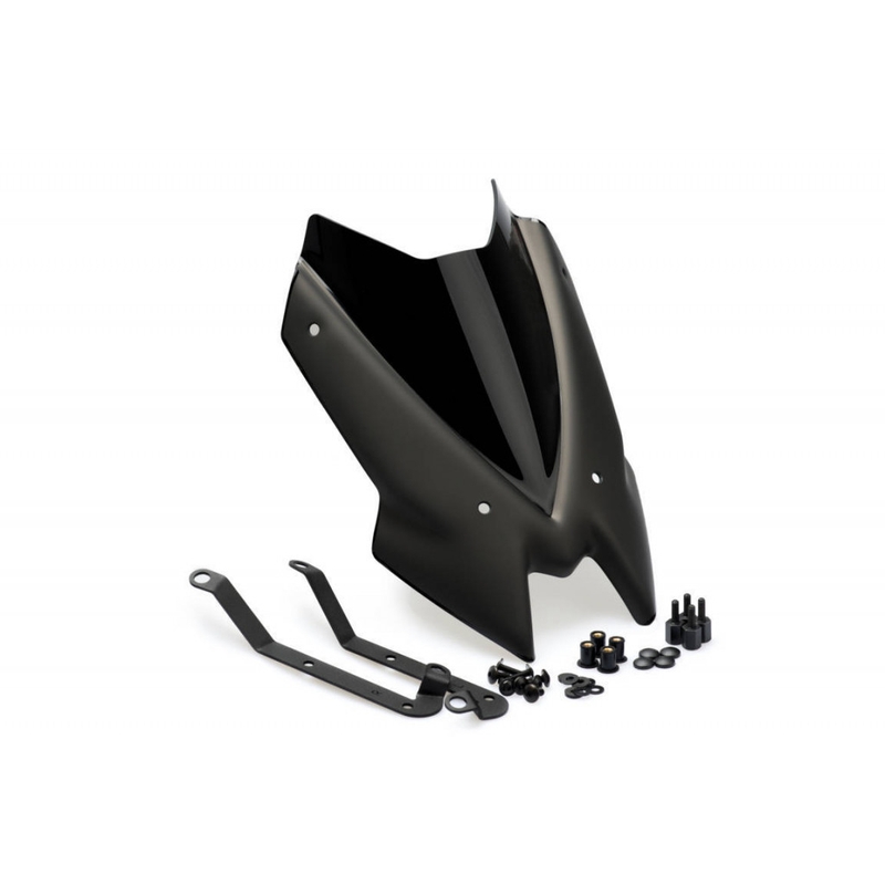 Parbriz PUIG NEW GEN. SPORT Negru pentru KAWASAKI Z 650 2020-2024