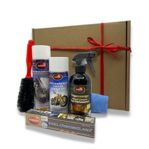 Set cadou Autosol pentru curățarea frânelor, lanțurilor și discurilor de la motociclete