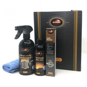Set cadou Autosol pentru curățarea pielii și alcantara