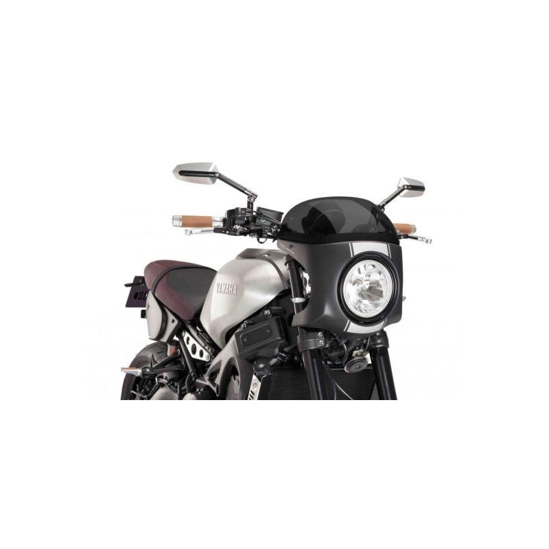 Parbriz PUIG SEMI-FAIRING matt black dark smoke