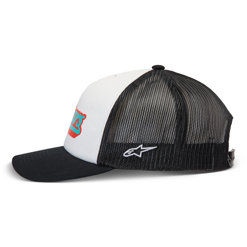 Alpinestars Delivery Trucker cap alb și negru