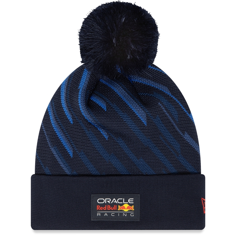 Șapcă cu pompon Red Bull Racing F1 albastru