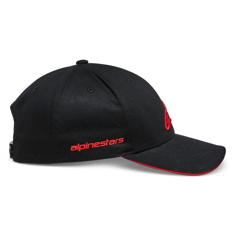Alpinestars Rostrum Hat negru și roșu