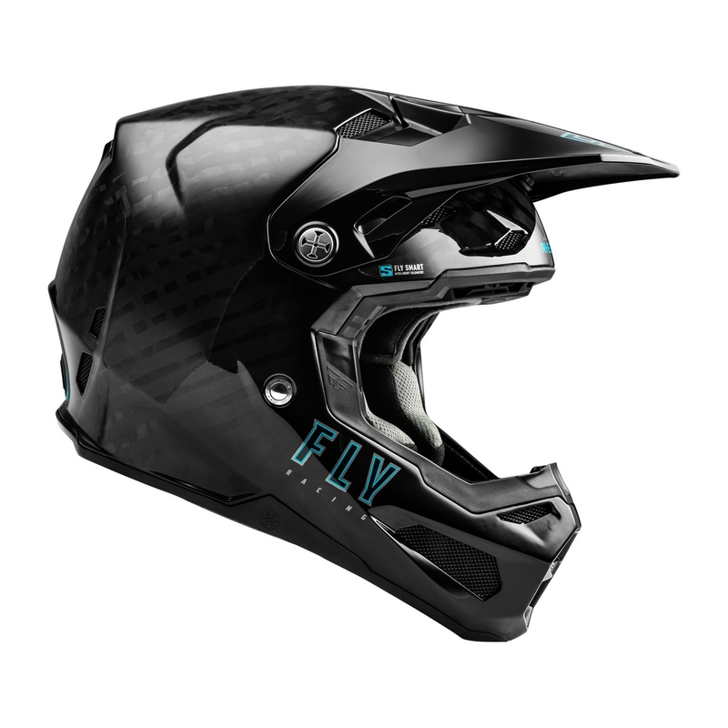 Cască de motocros FLY Racing Formula S Carbon Black