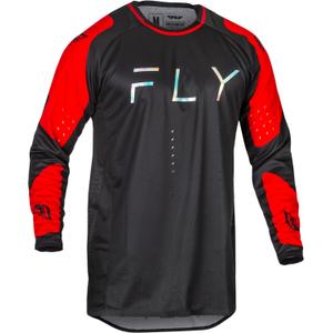 Tricou de motocros FLY Racing Evolution DST 2024 negru-roșu