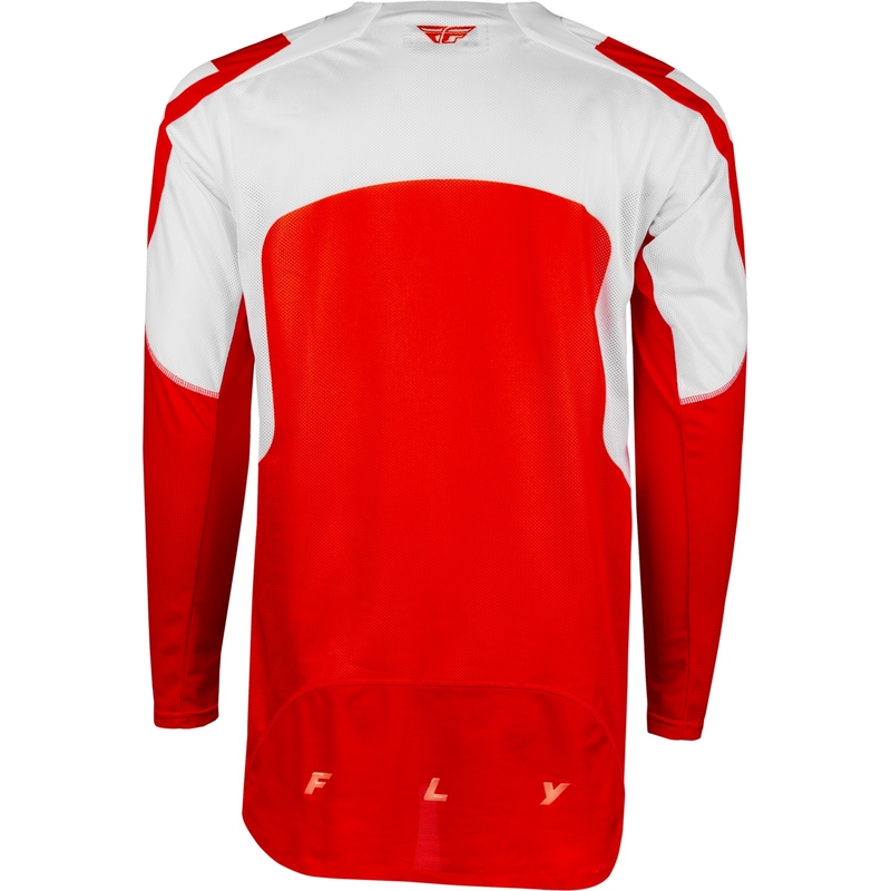 Tricou de motocros FLY Racing Evolution DST 2024 roșu și alb lichidare