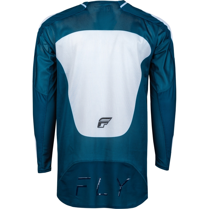 Tricou motocross FLY Racing Evolution DST albastru-alb - vânzare lichidare