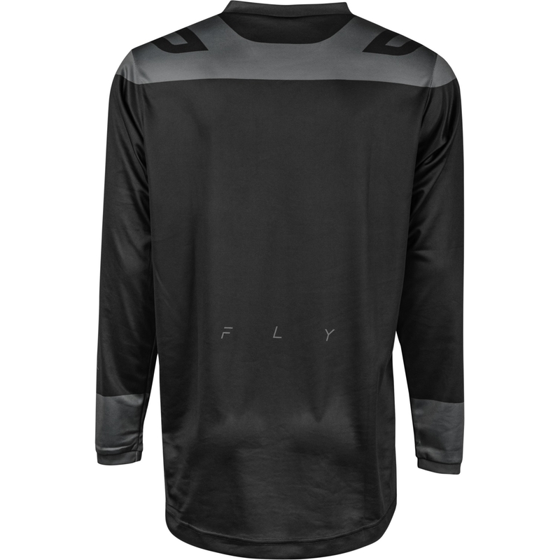 Tricou de motocros FLY Racing F-16 2024 negru-gri
