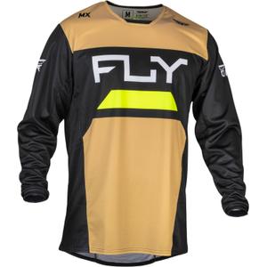 Tricou de motocros FLY Racing Kinetic Reload 2024 galben-negru-fluo galben