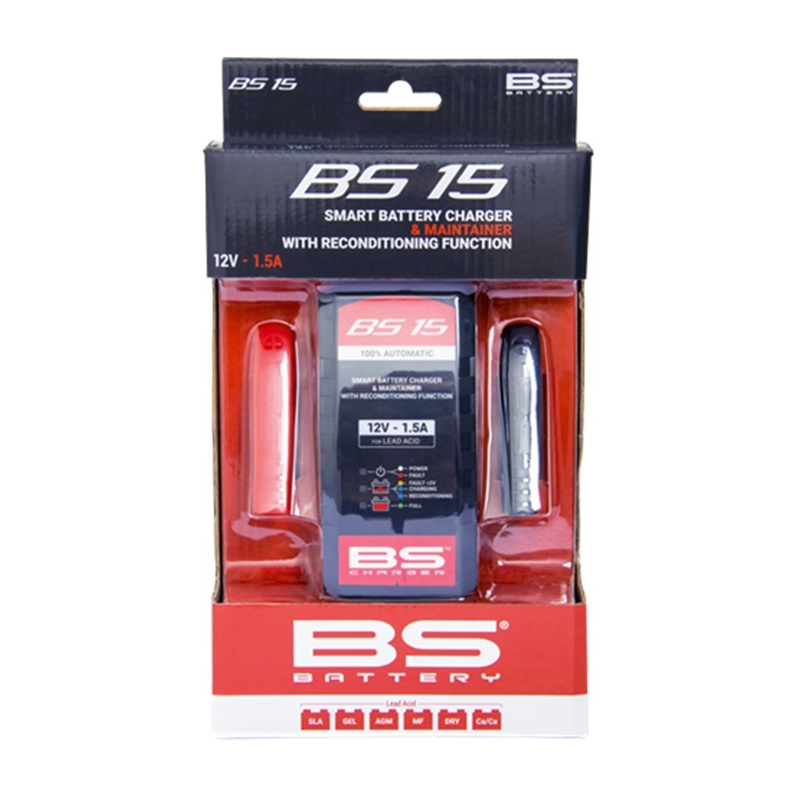 Incarcator de baterii BS-BATTERY SMART 12V 1500mA