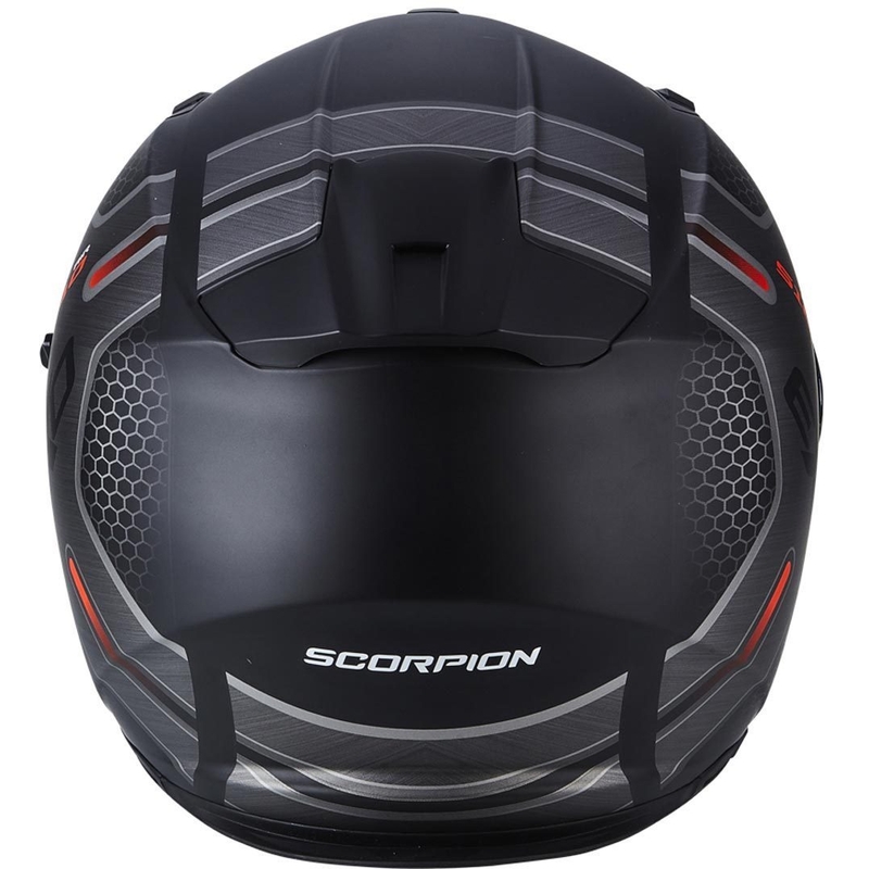 Casca de motocicletă integrală Scorpion EXO-510 Air Route Black Matte Red Sale lichidare