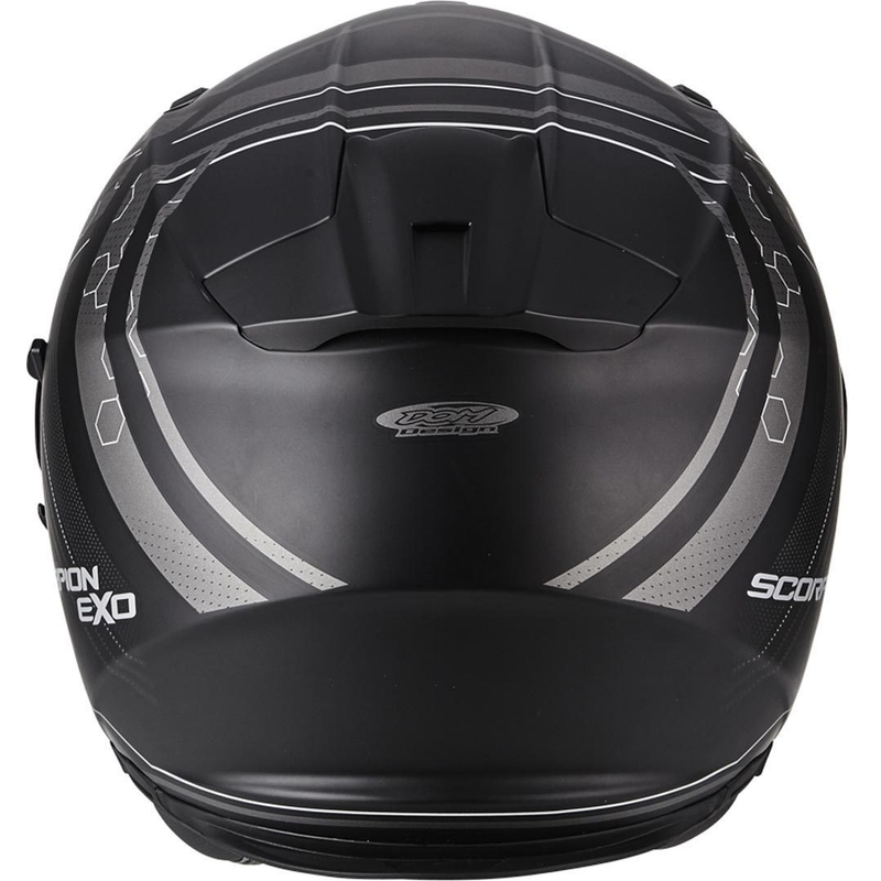 Scorpion EXO-510 Air Sync Cască de motocicletă integrată negru mată argintie lichidare