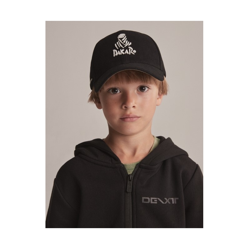 Șapcă pentru copii DAKAR DKR Kid A4 4 negru