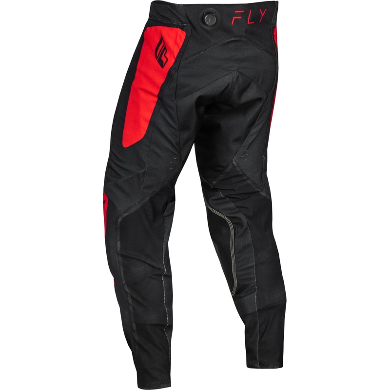 Pantaloni de motocros FLY Racing Evolution DST 2024 negru și roșu lichidare