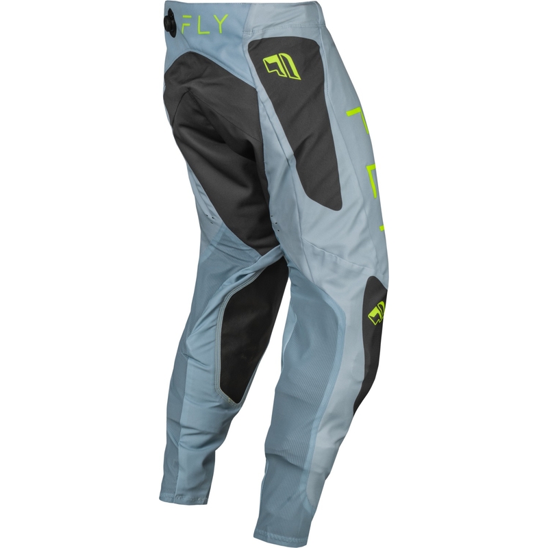 Pantaloni de motocros FLY Racing Evolution DST 2024 gri-negru-verde fluo lichidare