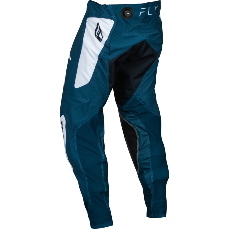 Pantaloni motocross FLY Racing Evolution DST albastru-alb