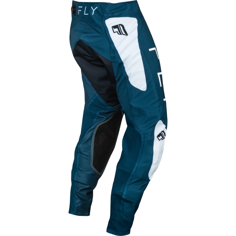 Pantaloni motocross FLY Racing Evolution DST albastru-alb