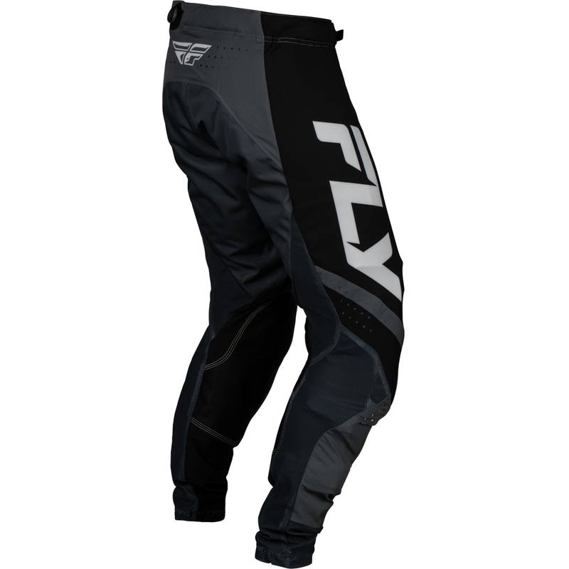 Pantaloni de motocros FLY Racing Lite 2024 gri-închis-negru lichidare