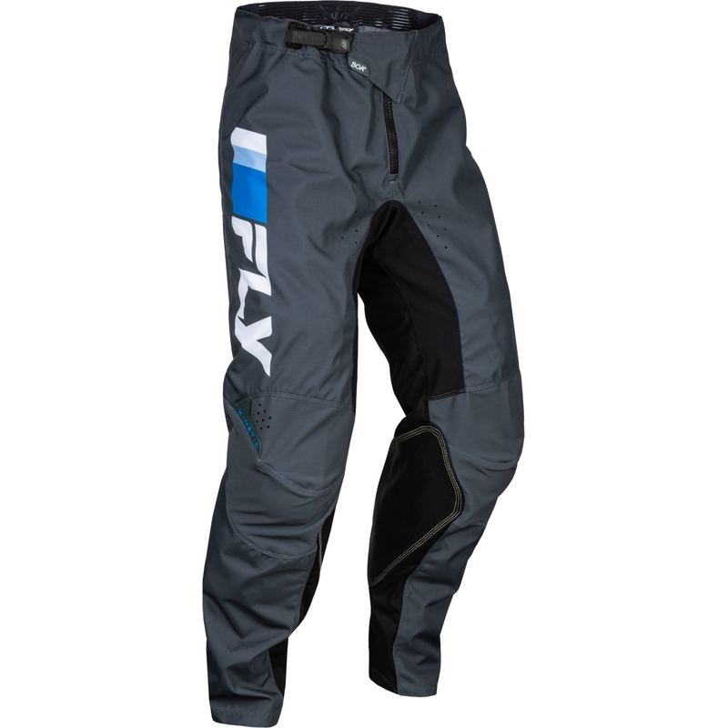Pantaloni de motocros FLY Racing Kinetic Prix 2024 albastru-gri-albastru