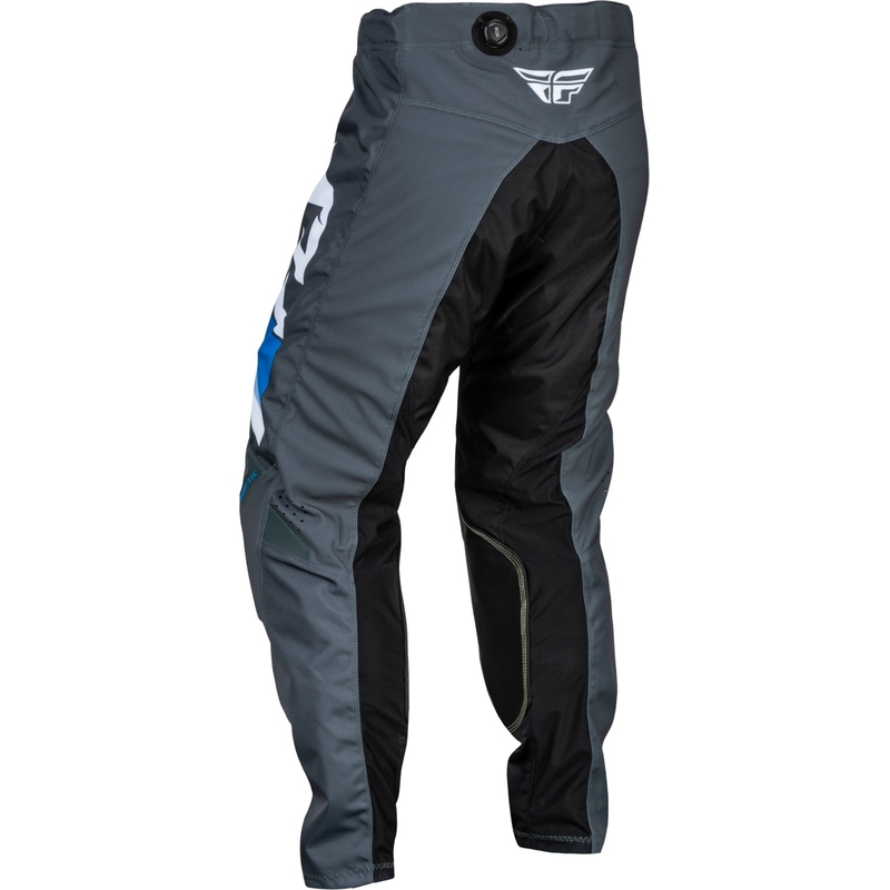 Pantaloni de motocros FLY Racing Kinetic Prix 2024 albastru-gri-albastru