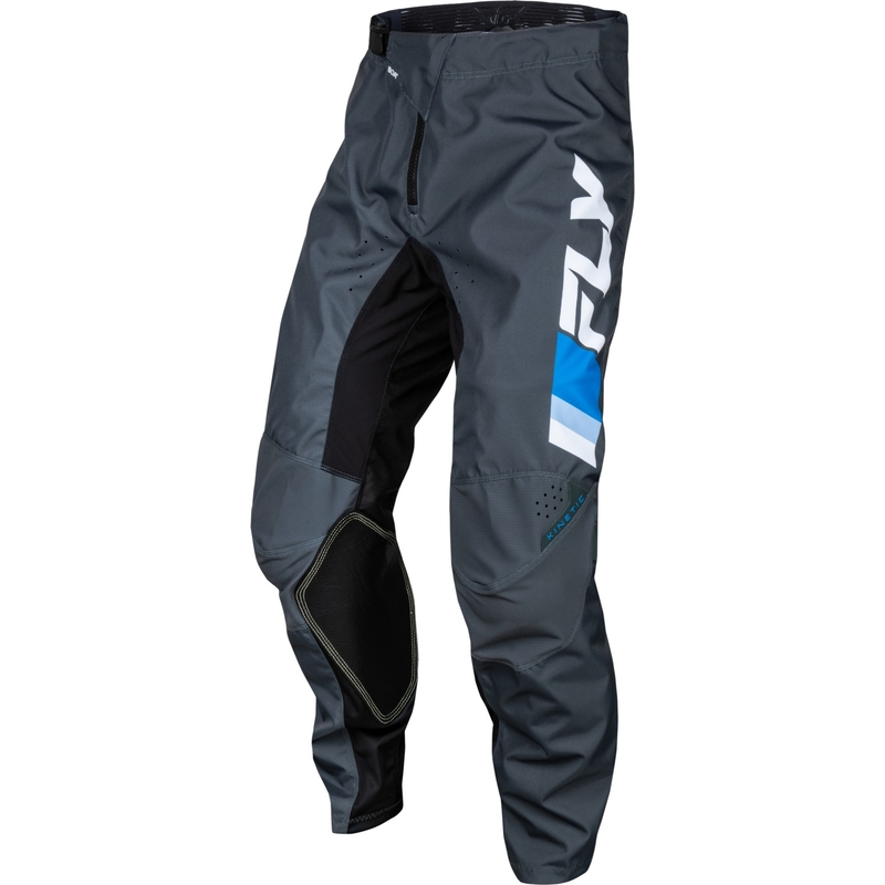 Pantaloni de motocros FLY Racing Kinetic Prix 2024 albastru-gri-albastru