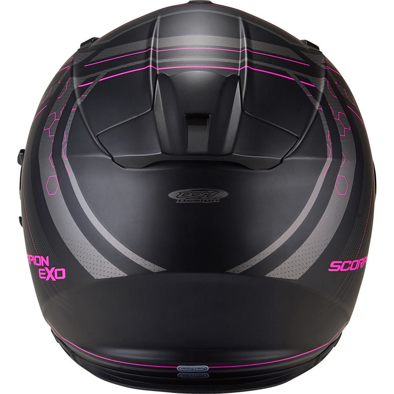 Cască integrală pentru motociclete Scorpion EXO-510 Air Sync negru mat-roz