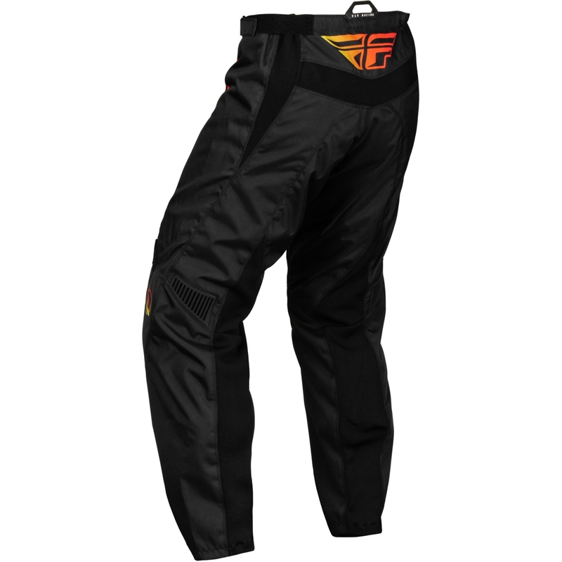 Pantaloni motocross pentru copii FLY Racing F-16 2024 negru-galben-portocaliu FLY Racing F-16 2024 negru-galben-portocaliu lichidare