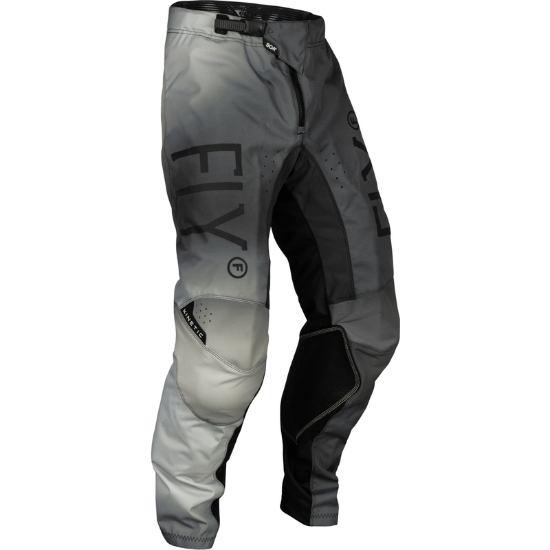 Pantaloni Motocross FLY Racing Kinetic Prodigy pentru Copii Negru-Gri - Promoție lichidare