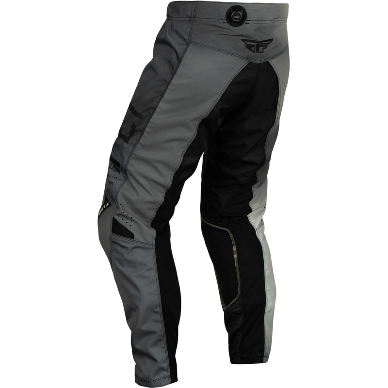 Pantaloni Motocross FLY Racing Kinetic Prodigy pentru Copii Negru-Gri - Promoție lichidare