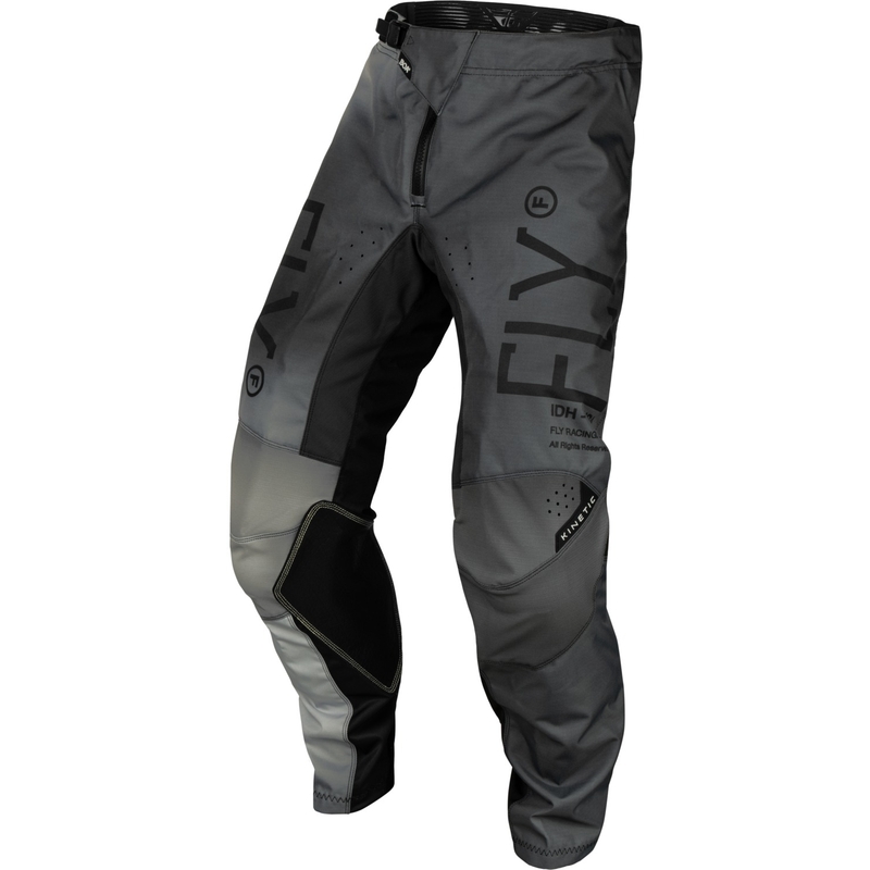 Pantaloni Motocross FLY Racing Kinetic Prodigy pentru Copii Negru-Gri - Promoție lichidare