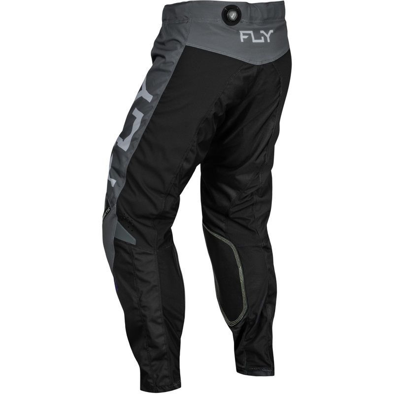 Pantaloni motocross FLY Racing Kinetic Reload 2024 gri-negru-albastru lichidare