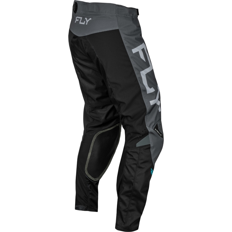 Pantaloni motocross FLY Racing Kinetic Reload 2024 gri-negru-albastru lichidare