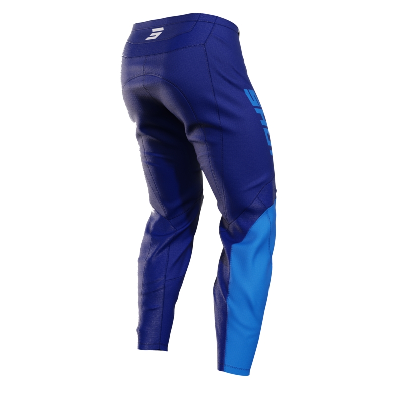 Pantaloni Motocross Shot trage Squad albastru lichidare