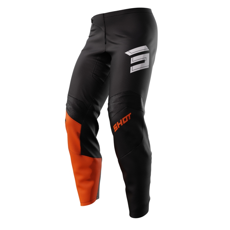 Pantaloni Motocross Shot Draw Squad portocaliu lichidare