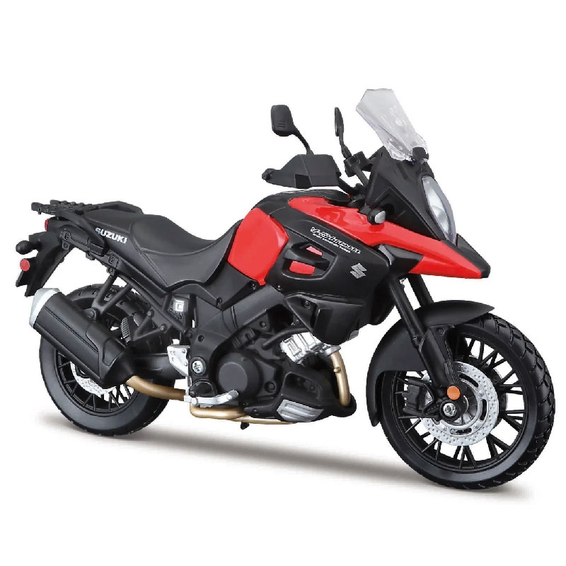 Model de motocicletă cu stand Maisto Suzuki V-Strom 1:12
