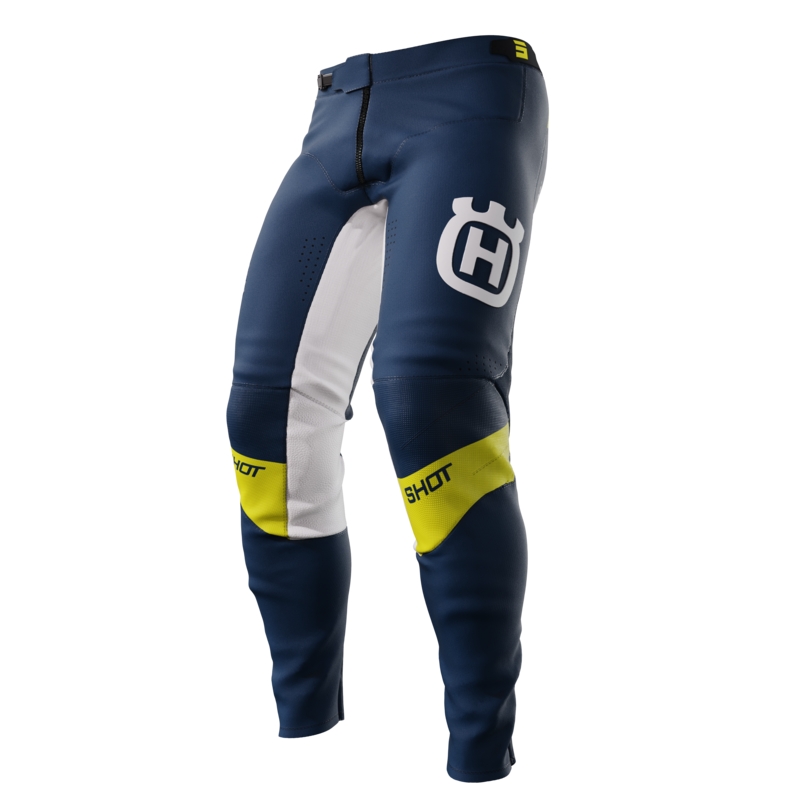 Shot Aerolite Husqvarna LE pantaloni de motocross albastru vânzare lichidare