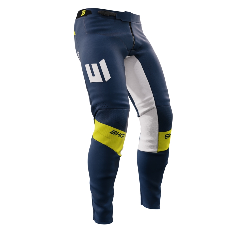Shot Aerolite Husqvarna LE pantaloni de motocross albastru vânzare lichidare