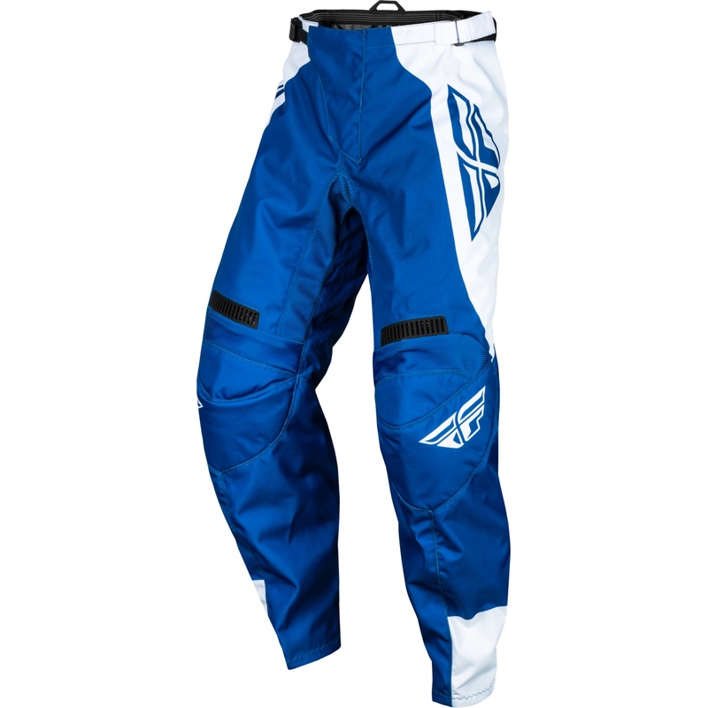 Pantaloni motocross FLY Racing F-16 albastru-alb