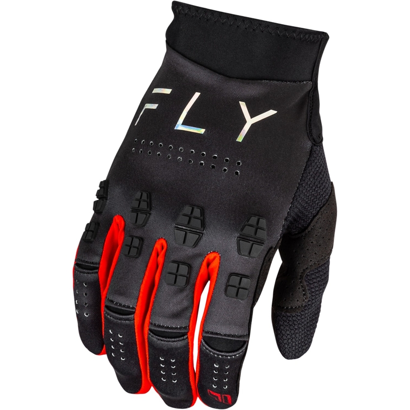 Mănuși de motocros FLY Racing Evolution DST 2024 negru-roșu