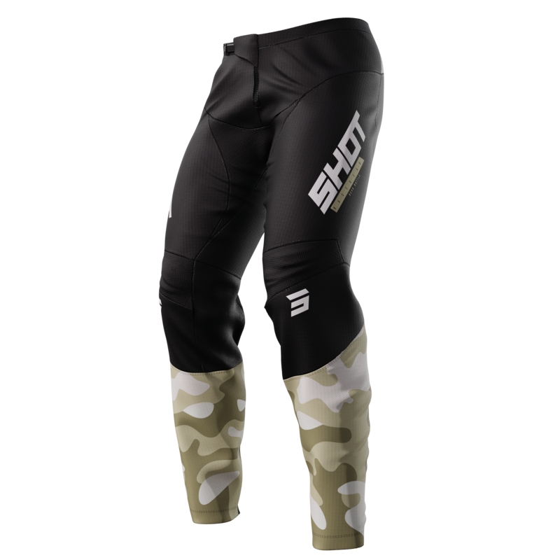 Shot Devo Battle Motocross Pantaloni negru și nisip lichidare