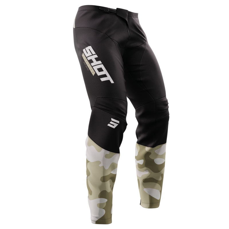 Shot Devo Battle Motocross Pantaloni negru și nisip lichidare
