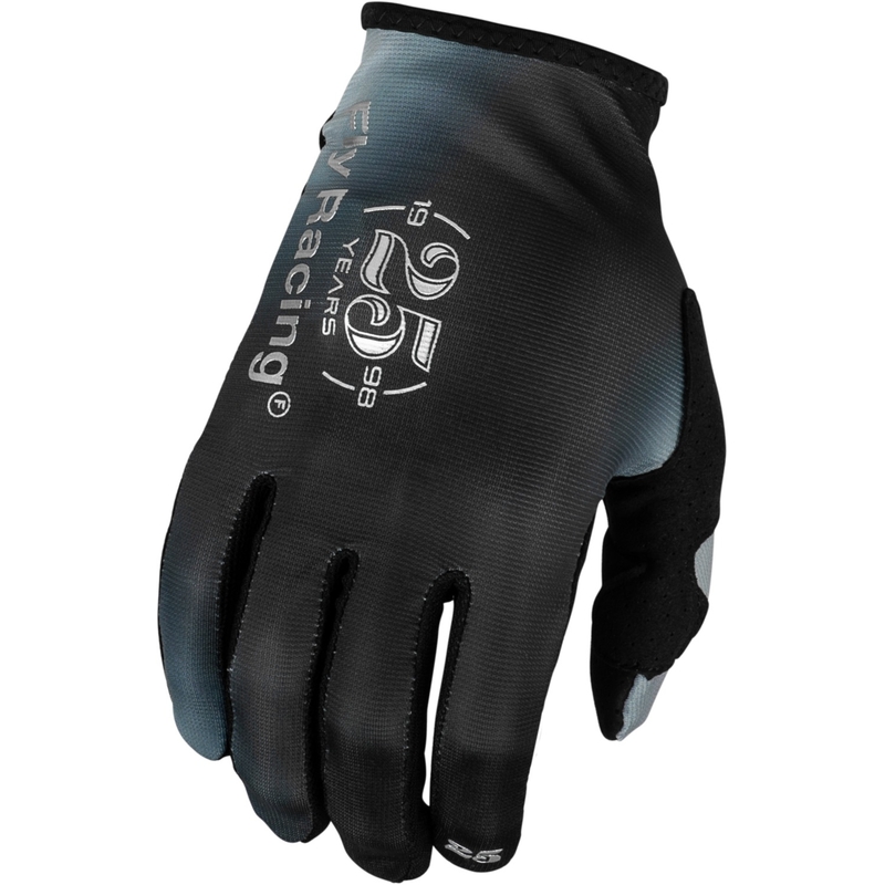 Mănuși de motocros FLY Racing Lite 2024 gri-închis-negru